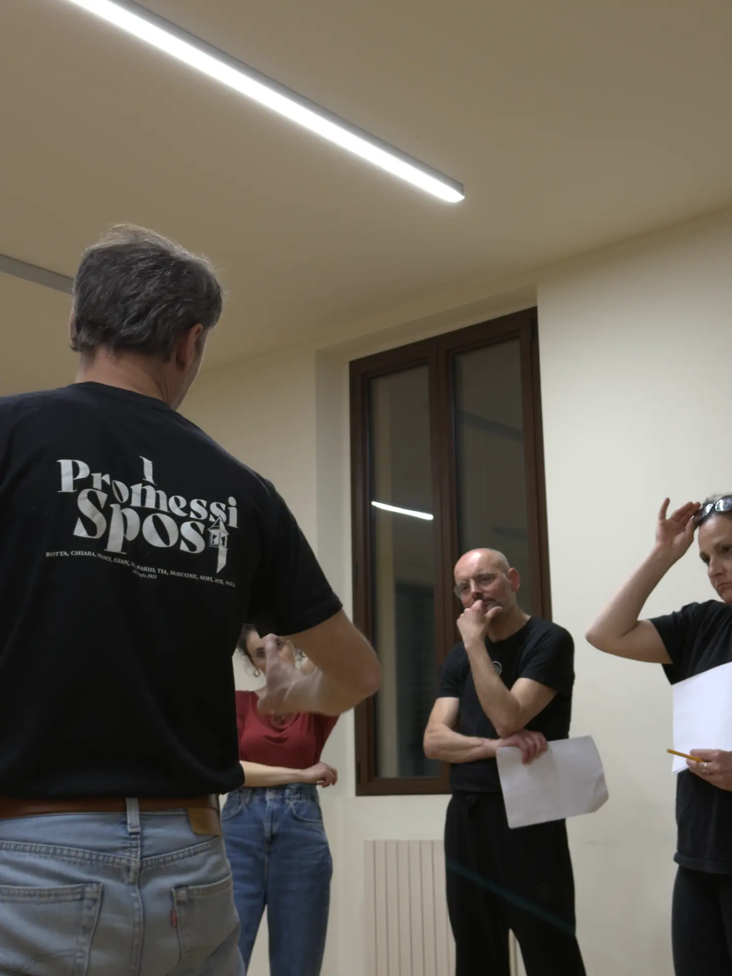 Movimento scenico al corso di teatro