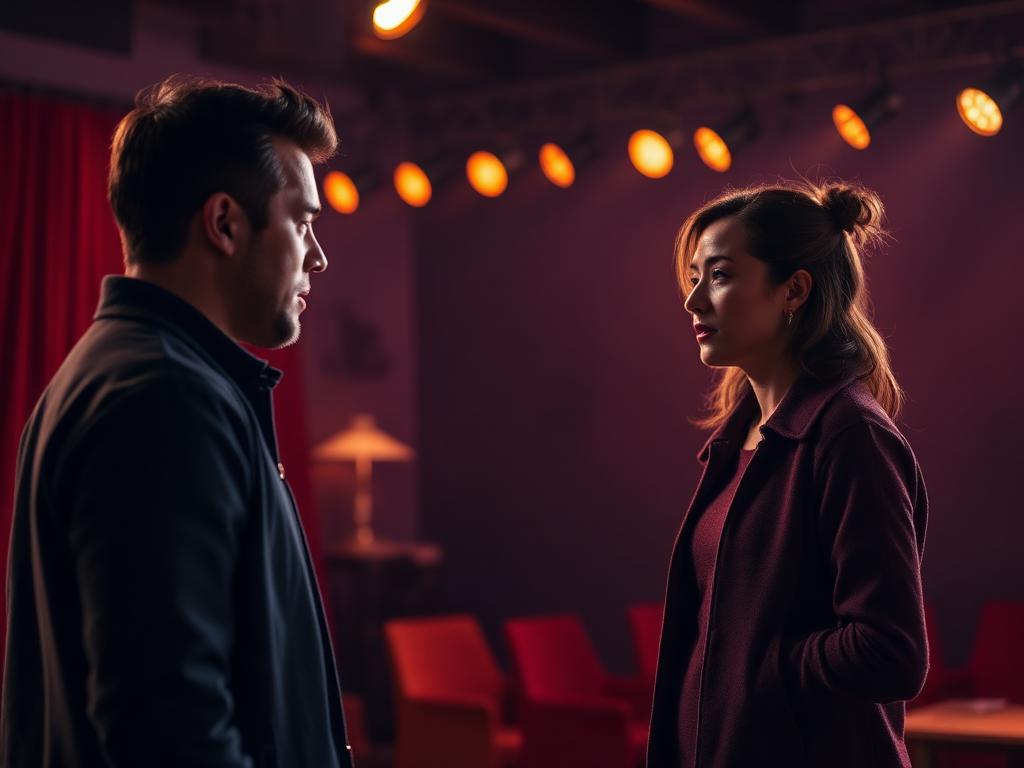 Partecipanti durante un corso — Recitazione
